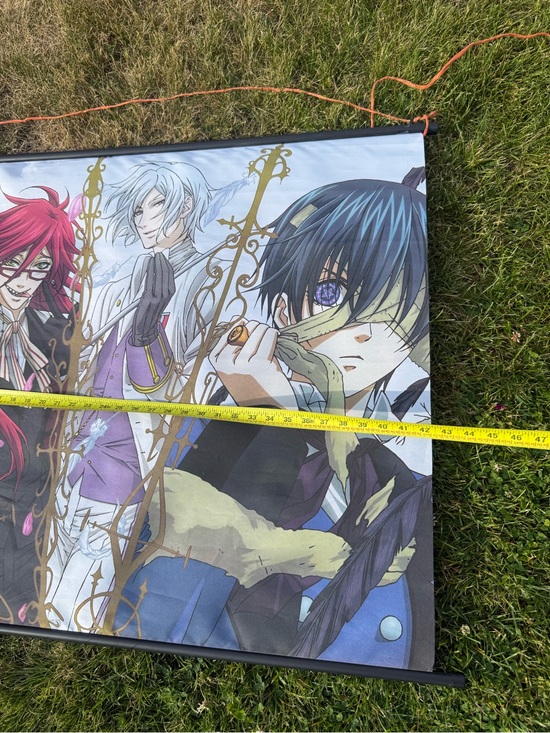 Amazon.com: Black Butler Wall Scroll Poster Fabric Painting  Black Butler Anime Expo Wall Scroll Tapestry GE Animation Kuroshitsuji 36x48